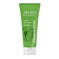 Jovees Herbal Face Scrub Papaya And Honey - 50g - ShopXonline