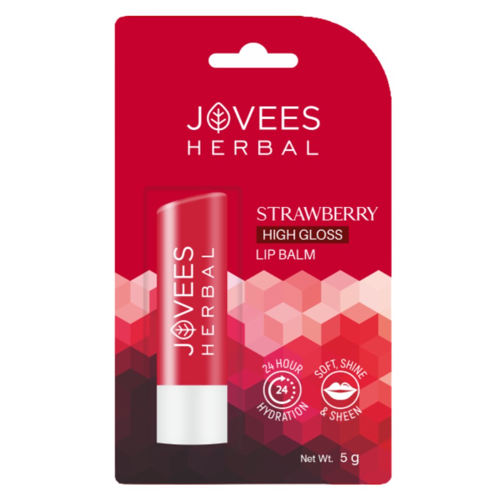Jovees Strawberry Lip Balm - 5g - ShopXonline
