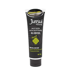Junsui Naturals With Whitening Oil Control Charcoal Face Wash – 100g - ShopXonline