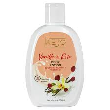 Kejo Vanilla & Rose Body Lotion - 250ml - ShopXonline