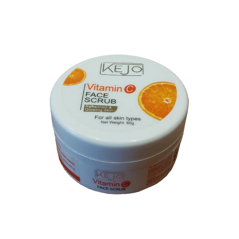Kejo Vitamin C Face Scrub - 60g - ShopXonline