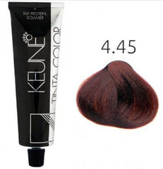 Keune Tinta Medium Copper Mahogany Brown Color 4.45 – 60ml - ShopXonline