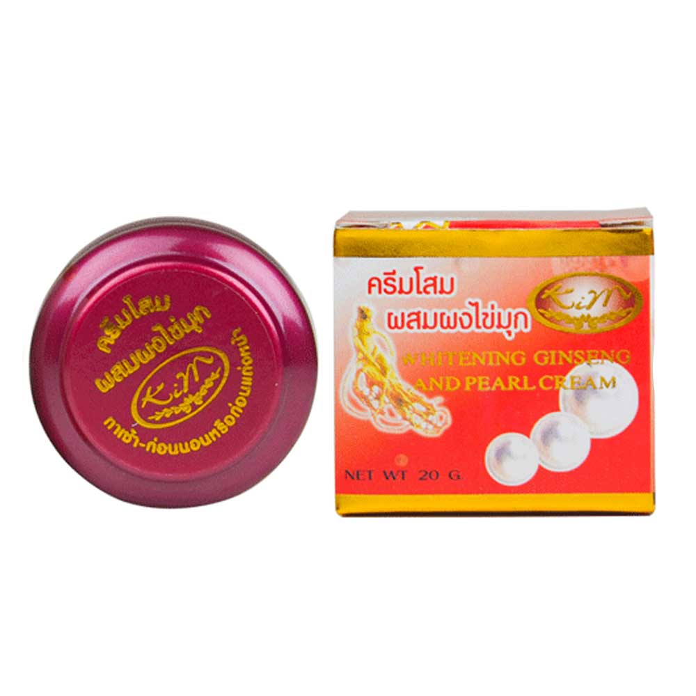 Kim Whitening Ginseng & Pearl Cream - 20g - ShopXonline
