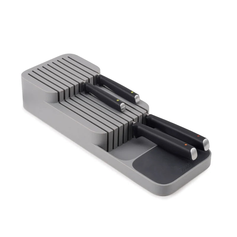 Kitchen Compact 2 - Tier Knife Organizer - ShopXonline