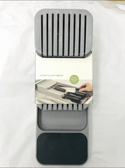 Kitchen Compact 2 - Tier Knife Organizer - ShopXonline