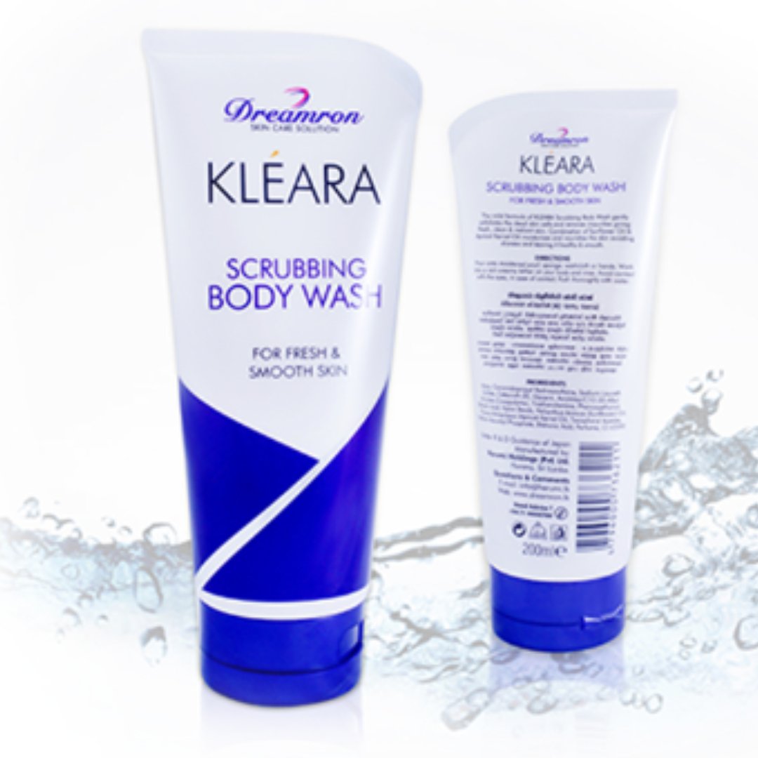 Kleara Scrubbing Body Wash 200ml - ShopXonline