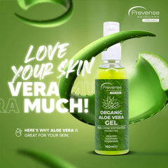 prevense organic aloe vera gel 100ml