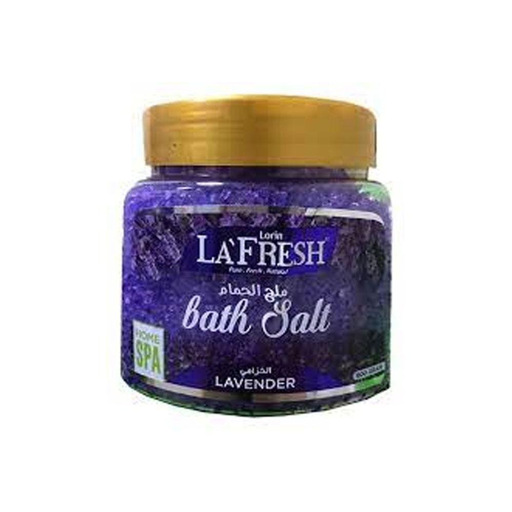 LA Fresh Bath Salt Lavender - 600g - ShopXonline