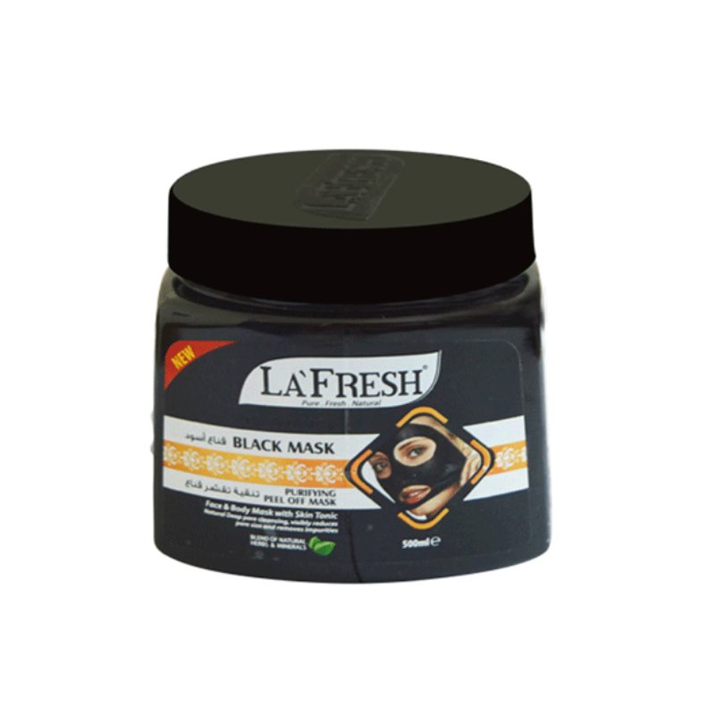 La Fresh Black Peel Off Mask - 500ml - ShopXonline