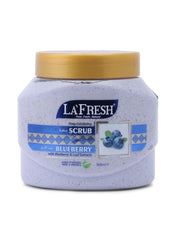La Fresh Blueberry Scrub Face & Body Scrub Skin Care - 500ml - ShopXonline