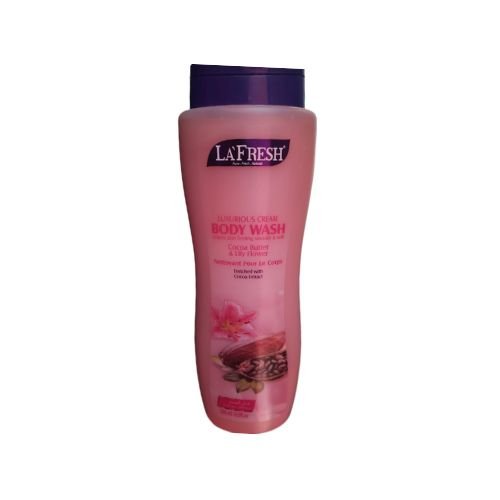 La Fresh Body Wash Cocoa Butter & Lilly 500Ml - ShopXonline