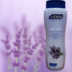 La'Fresh Softening Creme Body Wash Lavender 500ml - ShopXonline