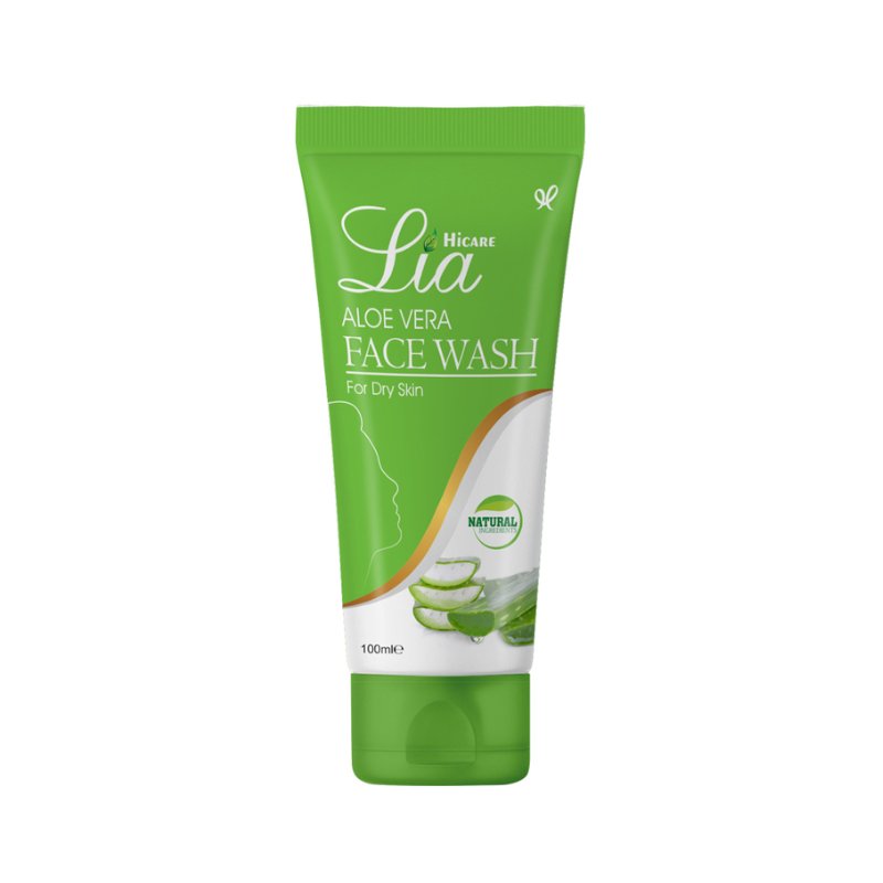 Lia Aloe Vera Face Wash - 100ml - ShopXonline