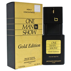 Jacques Bogart One Man Show Gold Eau De Toulette 100ml