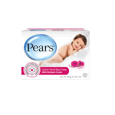 Pears Active Floral Baby With Moisture Cream Soap 90g