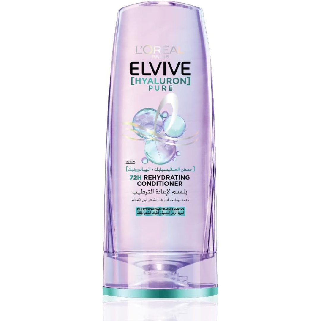 Loreal Elvive Hyaluron Pure 72H Rehydrating Conditioner 360ml - ShopXonline