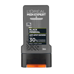 Loreal Men Expert Black Mineral Anti Spot Shower Gel - 300ml - ShopXonline