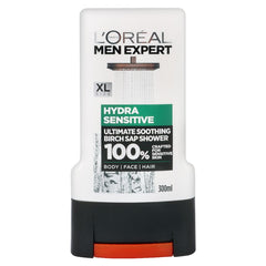 Loreal Men Expert Hydra Sensitive Birch Sap Shower Gel - 300ml - ShopXonline