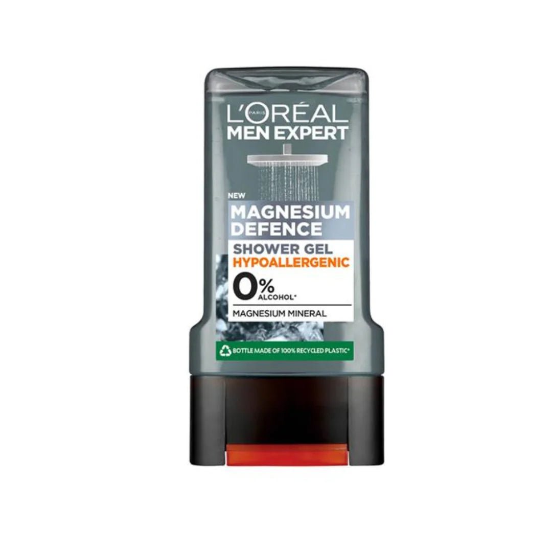 L'oreal Men Expert Magnesium Defence Hypoallergenic Shower Gel 300ml - ShopXonline