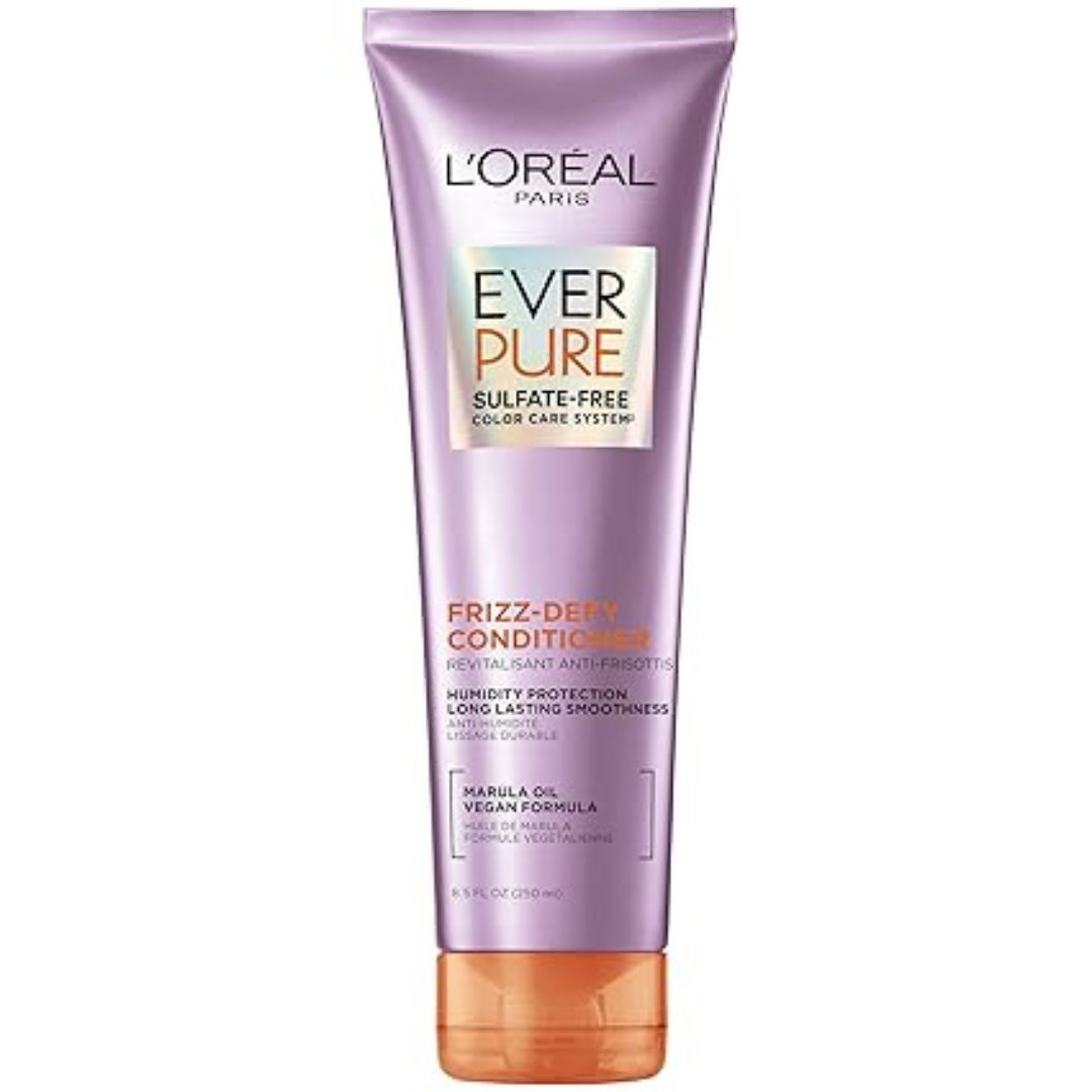 Loreal Paris Ever Pure Sulfate Free Frizz Defy Conditioner 250ml - ShopXonline