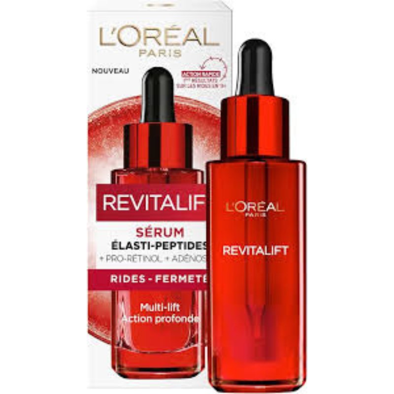Loreal Paris Revitalift Elasti - Peptides Wrinkle + Firming Serum Fast Action 30ml - ShopXonline