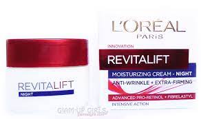 Loreal Paris Revitalift Moisturizing Night Cream - 50ml - ShopXonline