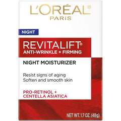 Loreal Revitalift Anti Wrinkle + Firming Night Moisturizer 48g - ShopXonline