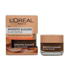 Loreal Smooth Sugars Glow Scrub - 50ml - ShopXonline