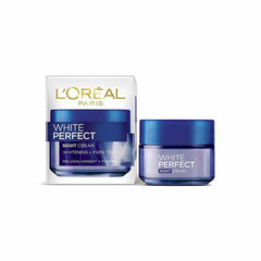 Loreal White Perfect Night Cream Transparent Rosy 50ml - ShopXonline