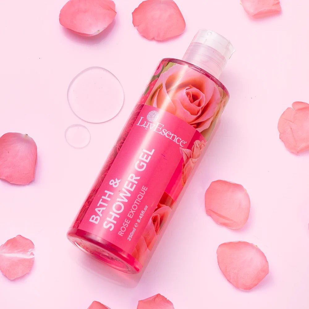 Luv Esence Bath & Shower Gel Rose Exotique 250ml - ShopXonline