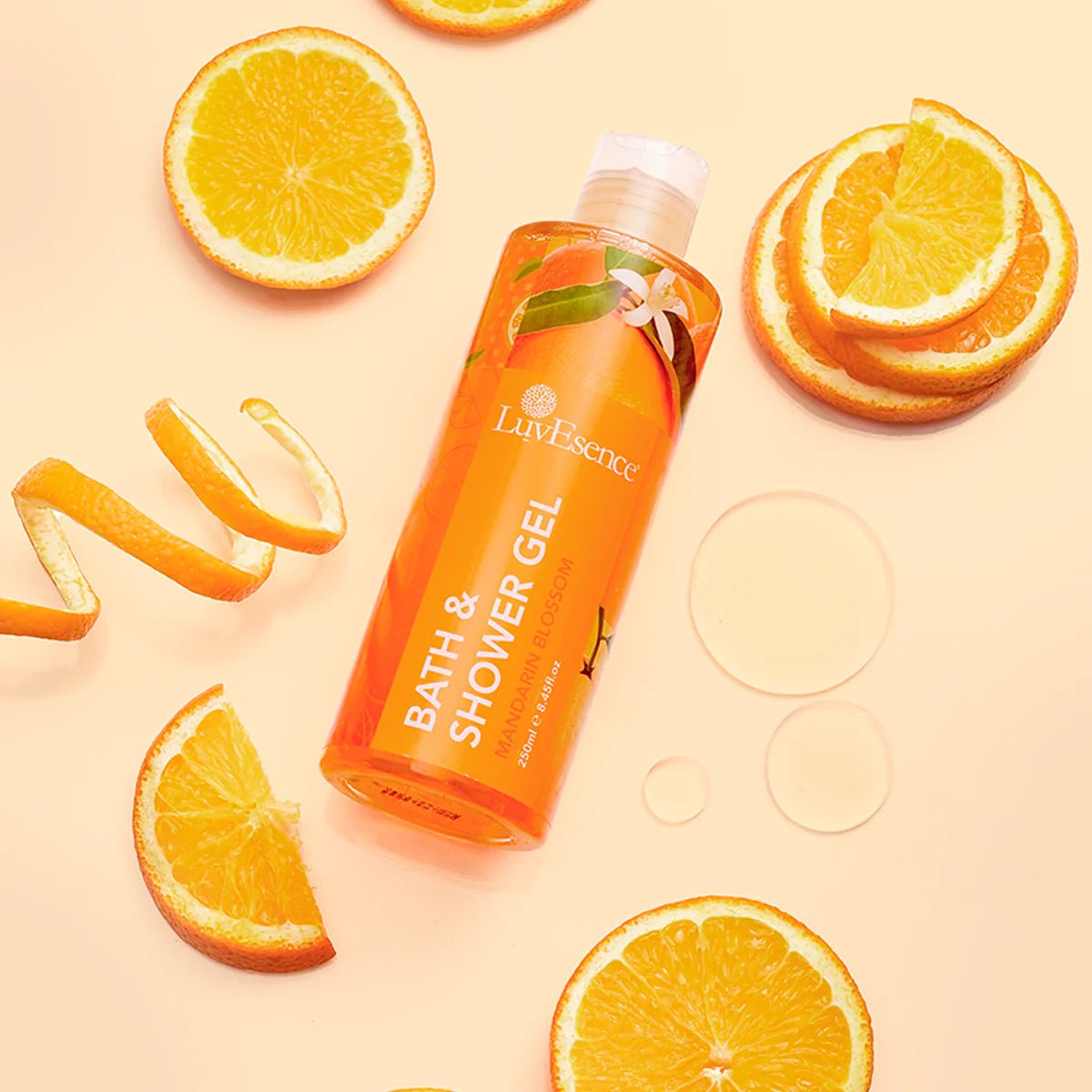 Luv Esence Mandarin Blossom Bath and Shower Gel - 250ml - ShopXonline