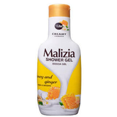 Malizia Shower Gel Honey & Ginger 1L - ShopXonline