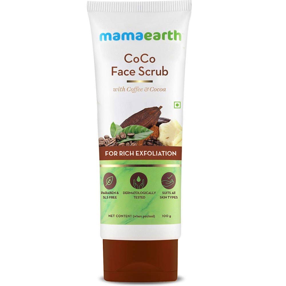Mama Earth Coco Face Scrub - 100g - ShopXonline