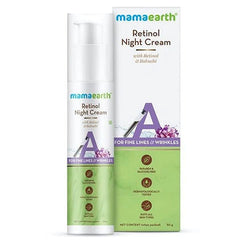 Mama Earth Retinol Night Cream - 50g - ShopXonline