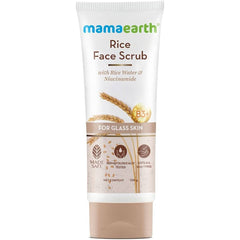 Mama Earth Rice Face Scrub 100g - ShopXonline