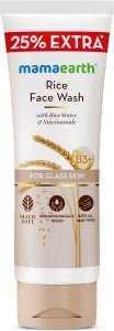 Mama Earth Rice Water Face Wash 25% Extra - 100g - ShopXonline