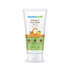 Mama Earth Vitamin C Face Wash - 50ml - ShopXonline
