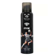 Yardley Extreme football body spray = 125ml