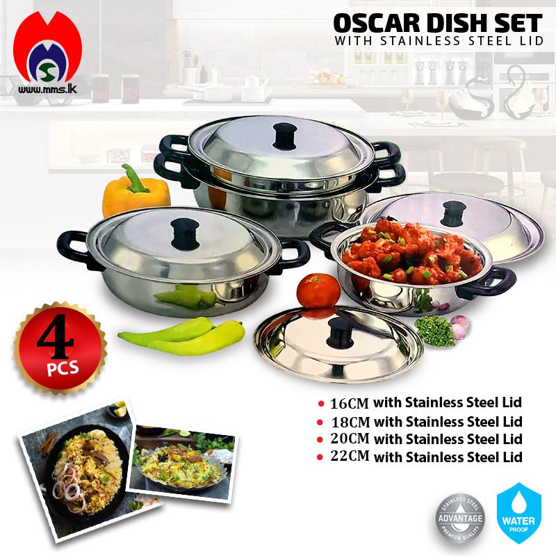 MMS 4Pcs Dish Set - ShopXonline