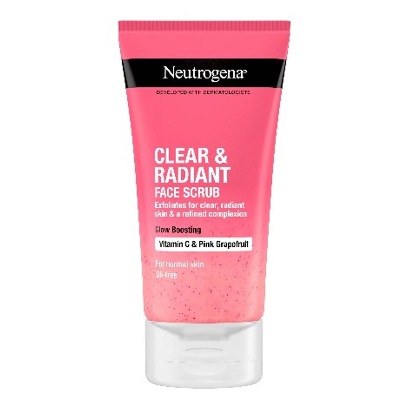 Neutrogena Clear & Radiant Face Scrub 150ml - ShopXonline