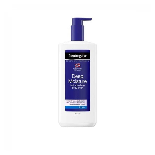 Neutrogena Deep Moisture Fast Absorbing Body Lotion 400ml - ShopXonline
