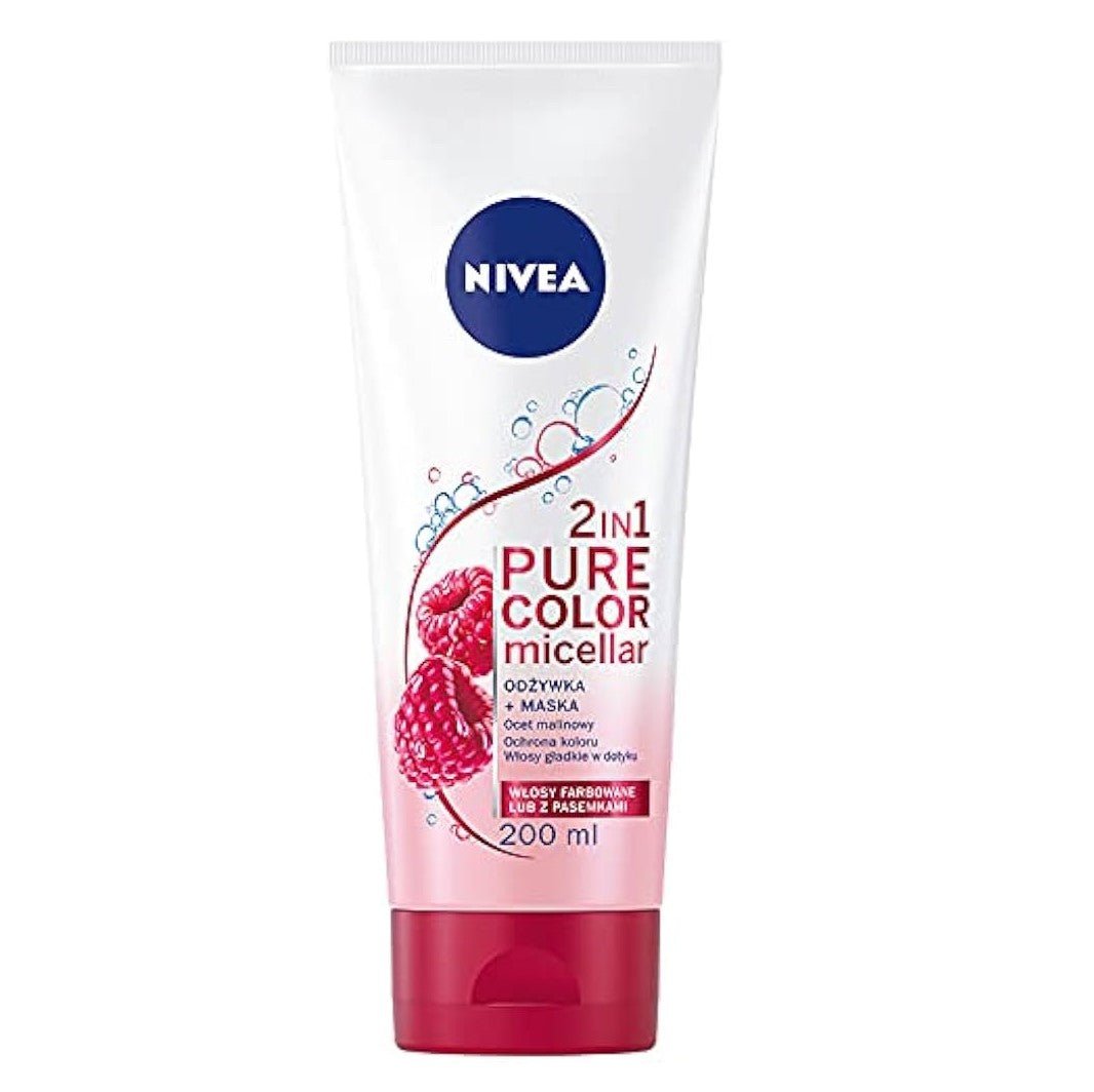 Nivea 2 in 1 Pure Color Hair Mask+Conditioner - 200ml - ShopXonline