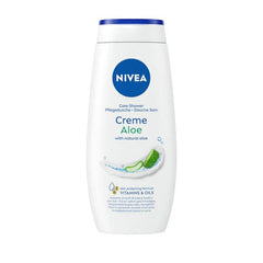 Nivea Cream Aloe Shower Care Body Wash 250ml - ShopXonline