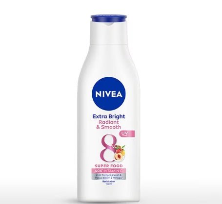 Nivea Extra Bright Radiant & Smooth Body Lotion 100ml - ShopXonline