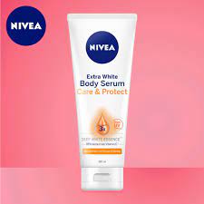 Nivea Extra White Care & Protect Body Serum - 180ml - ShopXonline