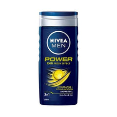 Nivea Men 3 in 1 Power Shower Gel - 250 ml - ShopXonline