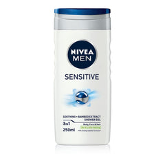 Nivea Men 3 in 1 Sensitive Shower Gel - 250 ml - ShopXonline