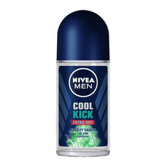 Nivea Men Cool Kick Freezy Green Deodorant Roll On - 50ml - ShopXonline
