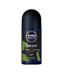 Nivea Men Deep Black Carbon Amazonia Roll On - 50ml - ShopXonline