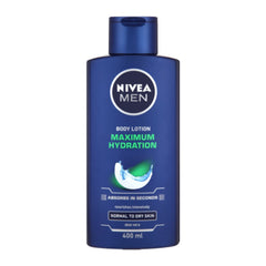 Nivea Men Maximum Hydration Aloe Vera Body Lotion - 400ml - ShopXonline